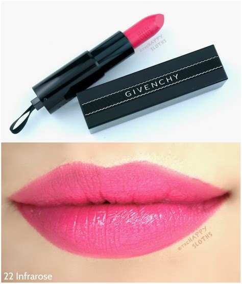 givenchy fuchsia in the know swatch|Givenchy Rouge Interdit Satin Lipstick (2017) .